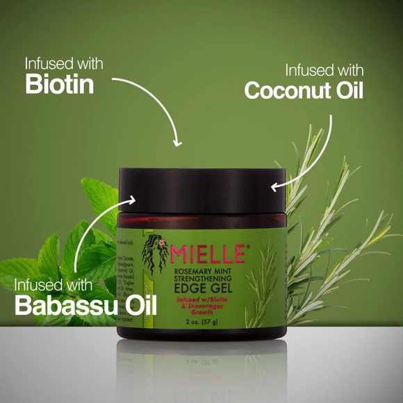 SOLD! ⚜️Mielle Organic Rosemary Mint Strengthening Edge Gel! NWT! - Picture 7 of 7